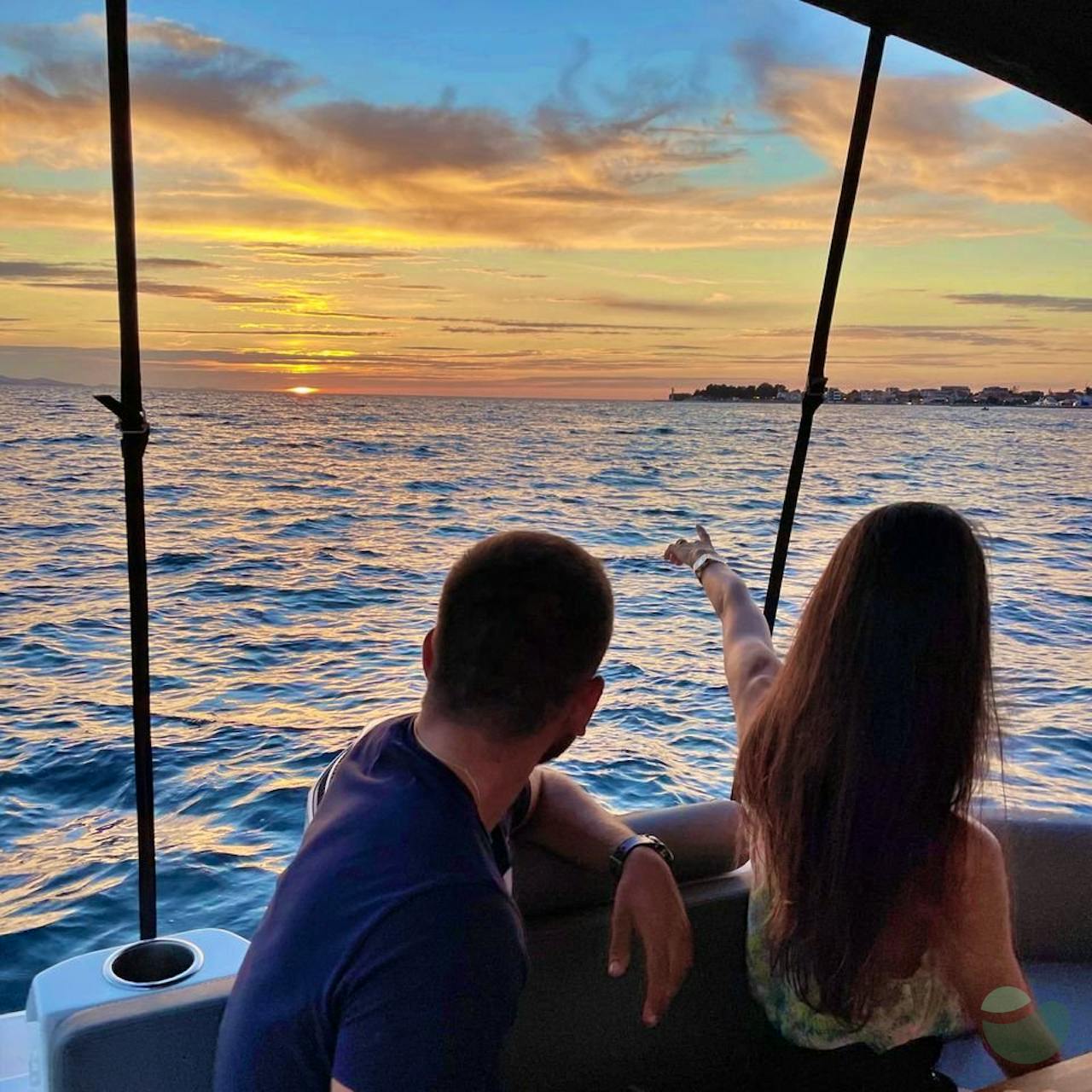 Magical and unique Zadar sunset private boat tour