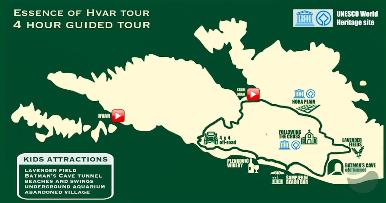 Essence of Hvar Jeep Safari Tour