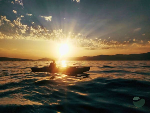 Unforgettable Sunset Sea Kayaking Tour in Split