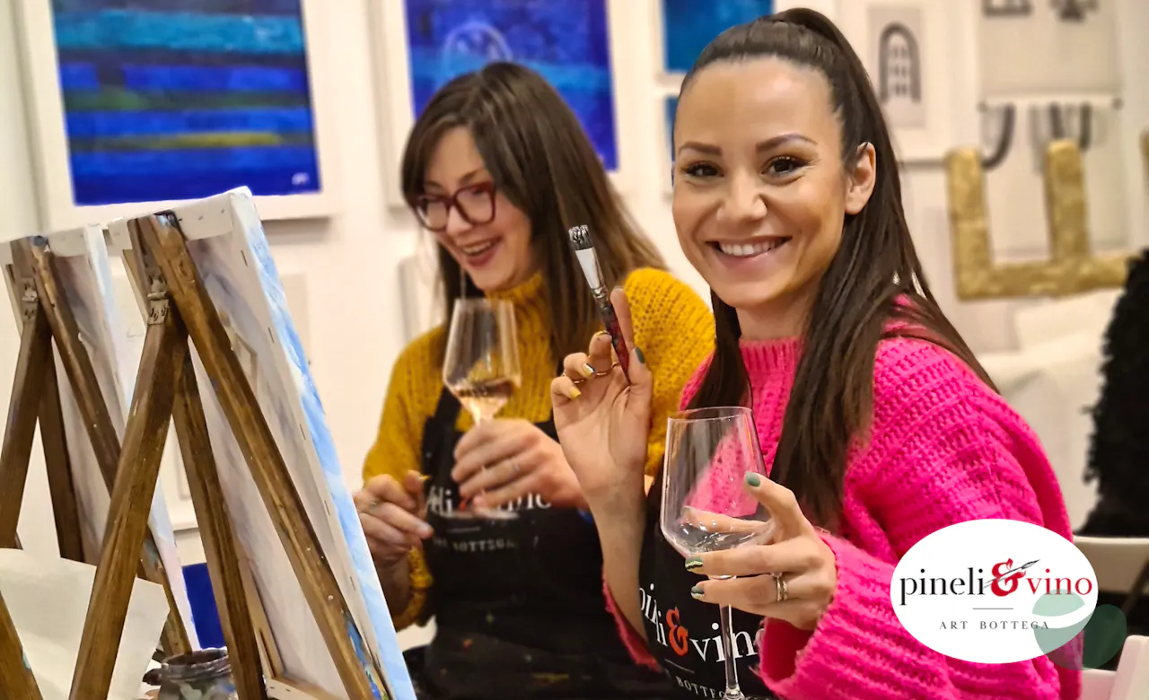 Wine & Paint Studio - Painting Party in Zadar - Hotel Pinija
