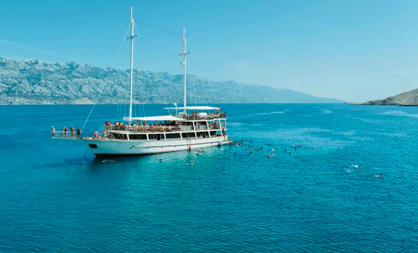 Pag Island Full Day Boat Excursion: Experience Pag Bay