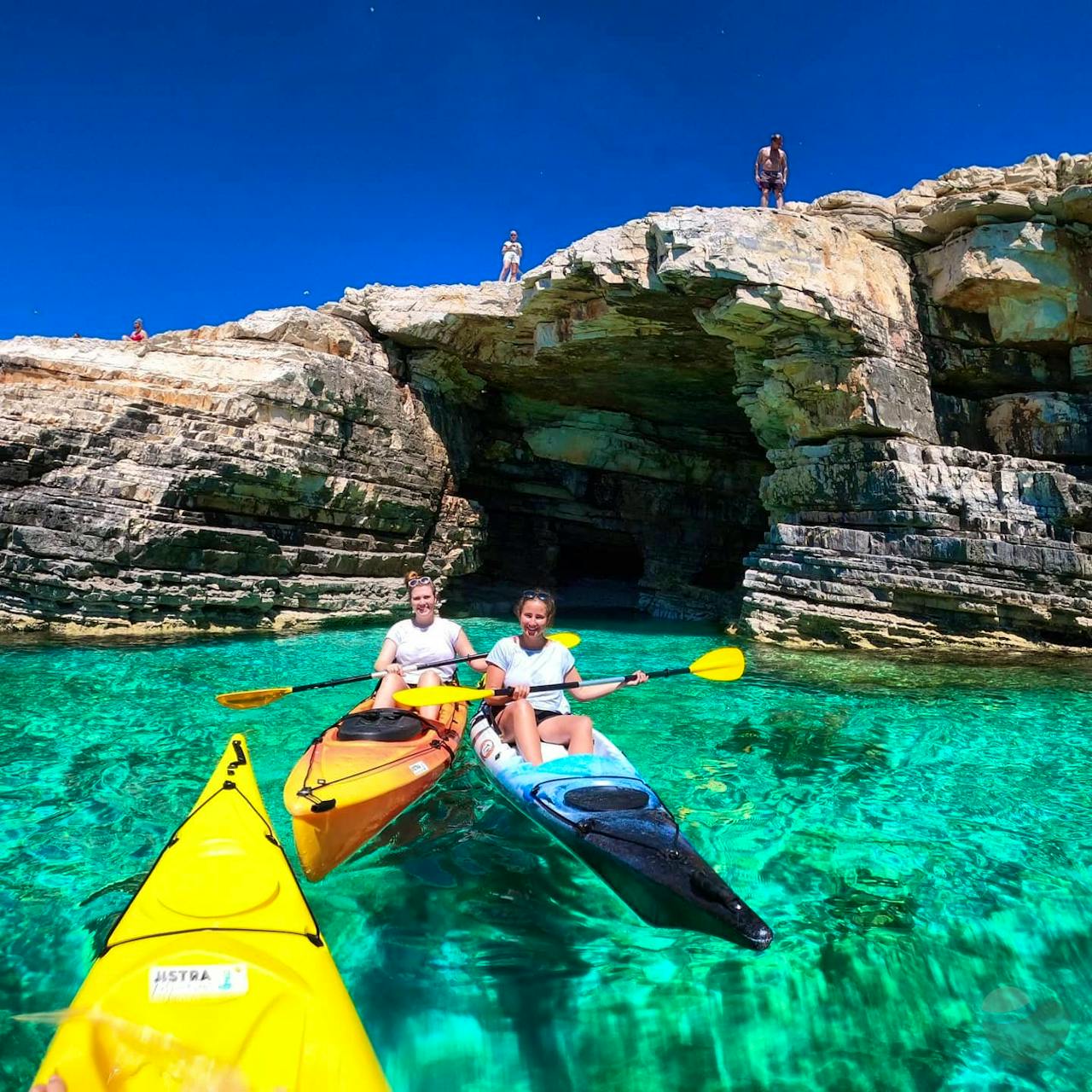 Istria kayak safari tour with cave experience - 5 hours!