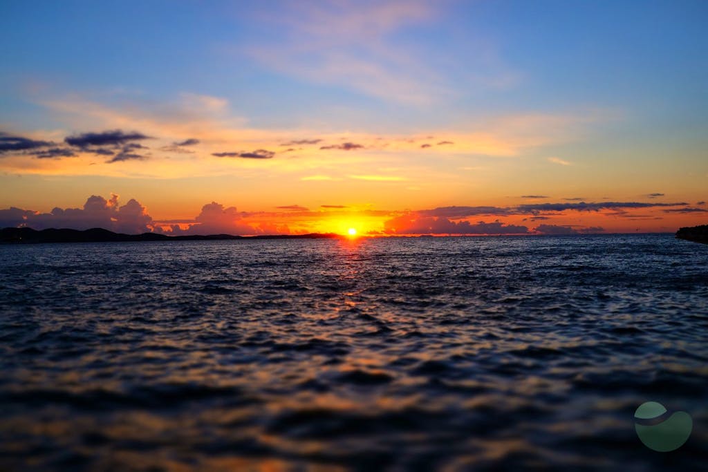 Sunset panorama private boat tour in the Zadar old town