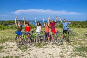 Fun E-bike cave tour at Cape Kamenjak, Istria  3.5h