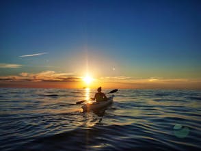 Sunset sea kayaking in Poreč - magnificent experience
