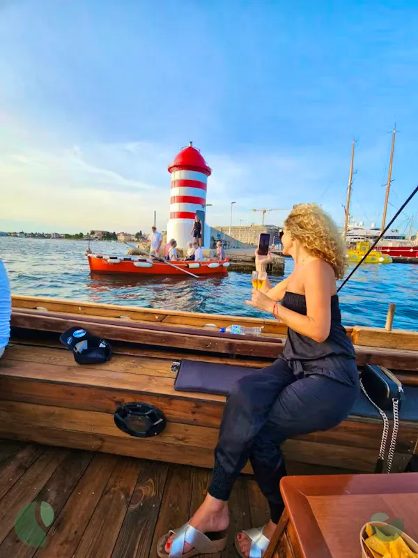 Zadar: 45-Minute Traditional Wooden Boat City Cruise