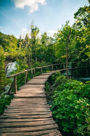 Enjoy Plitvice Lakes Beautiful Landscape