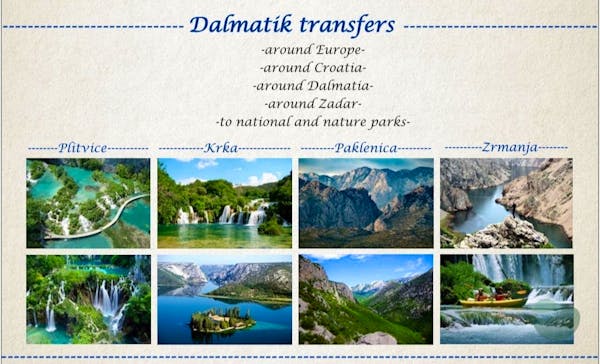 Dalmatik Private Transfers from Zadar