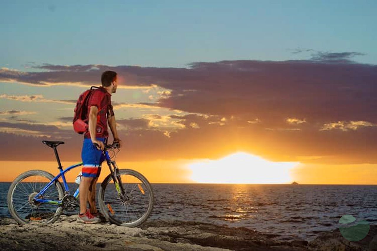 Istria e-bike sunset tour - at Cape Kamenjak