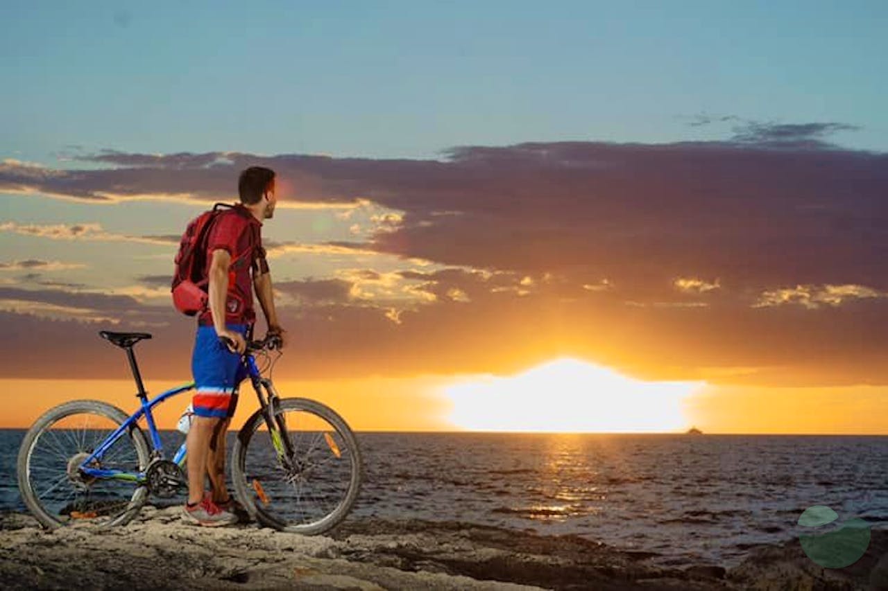 Istria e-bike sunset tour - at Cape Kamenjak