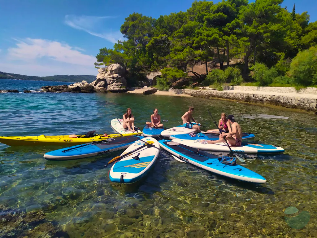 From Split: Unforgettable SUP Tour of Peruća Lake