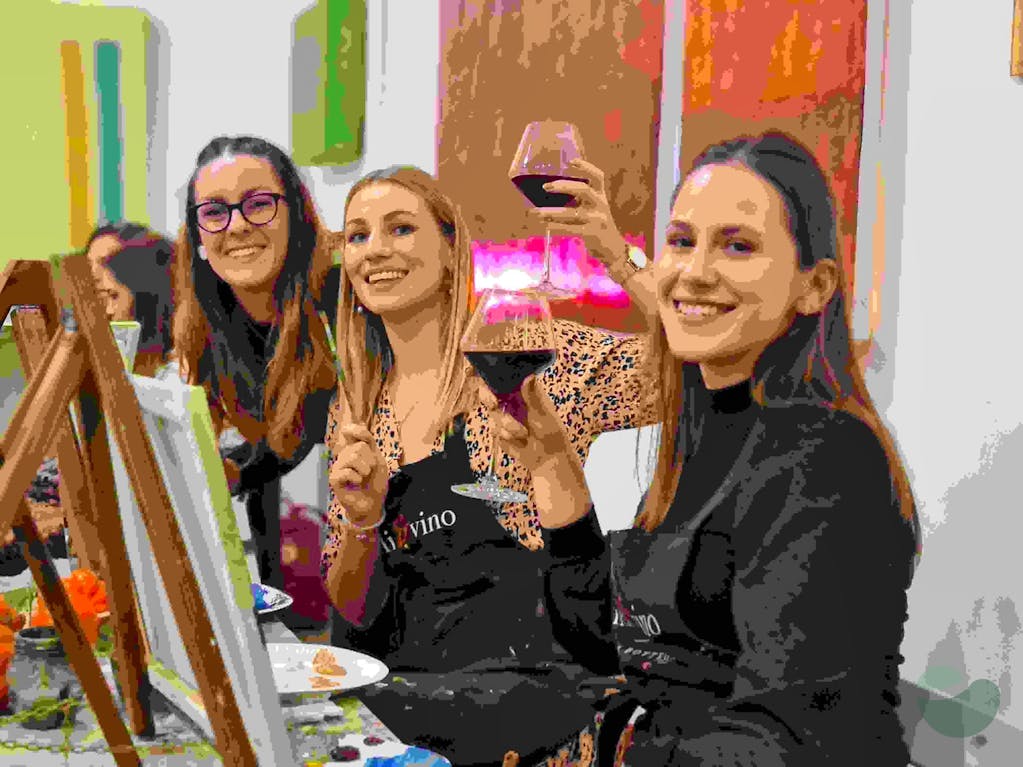 Wine And Paint Studio Painting Party In Rijeka Authland