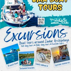 Privlaka (Zadar) — Ema Boat Tour: Gastro Island Tour