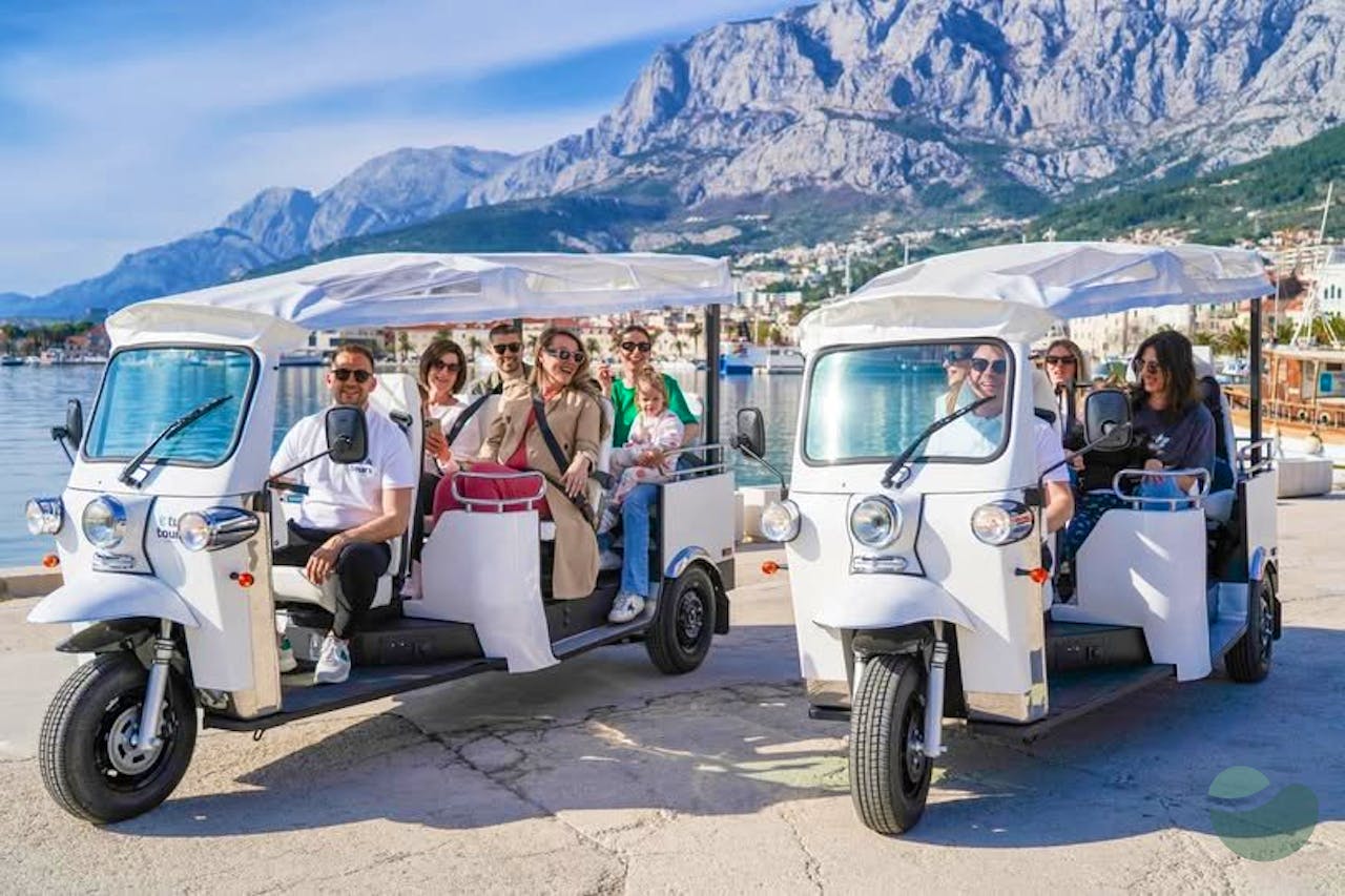 Visit Biokovo Skywalk on our Elektric Tuk Vehicles