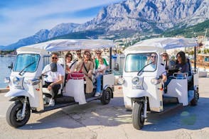 Visit Biokovo Skywalk on our Elektric Tuk Vehicles