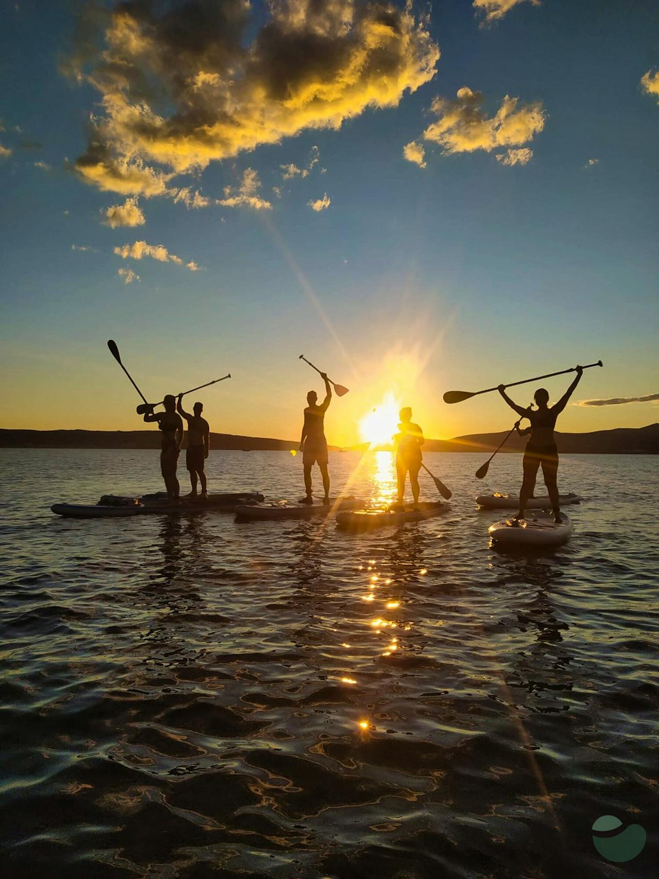 Breathtaking Sunset SUP Tour in Marjan, Split