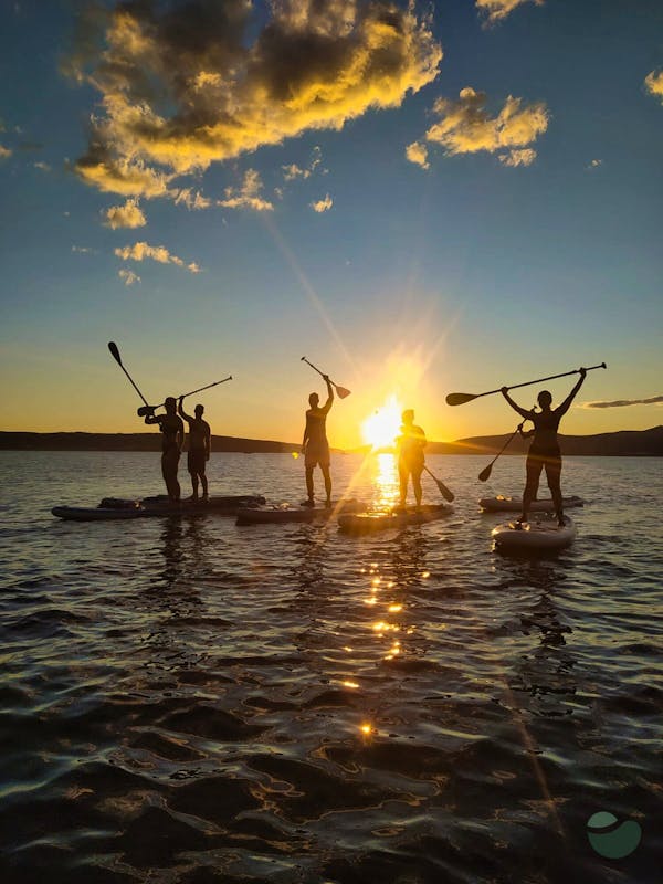 Breathtaking Sunset SUP Tour in Marjan, Split