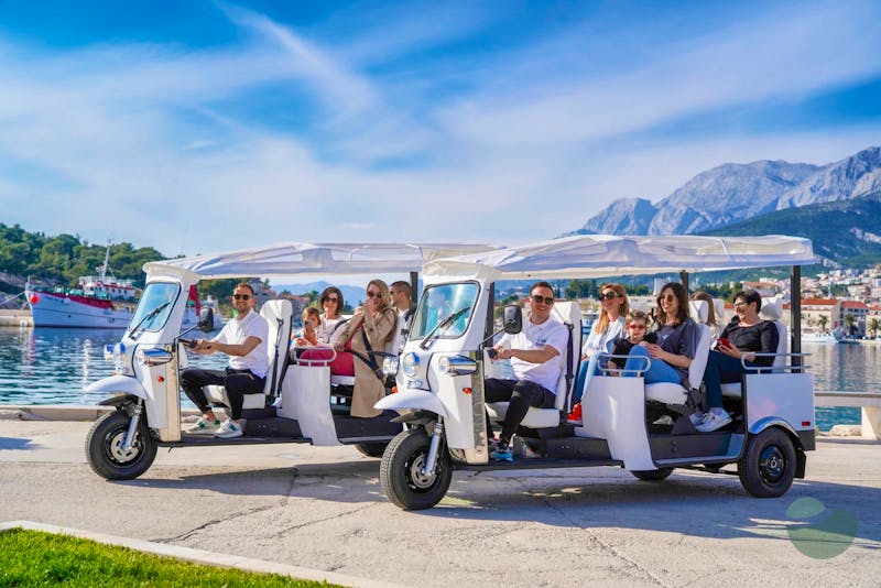 Visit Biokovo Skywalk on our Electric Tuk Vehicles