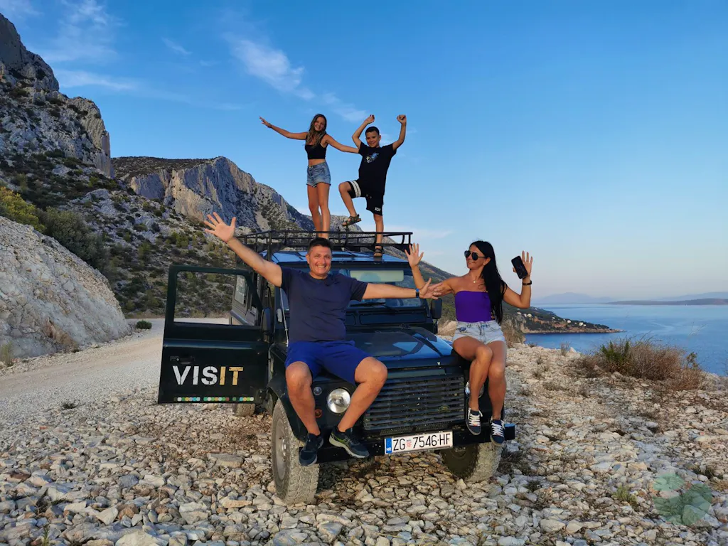 Jeep Safari Family Tour on Hvar