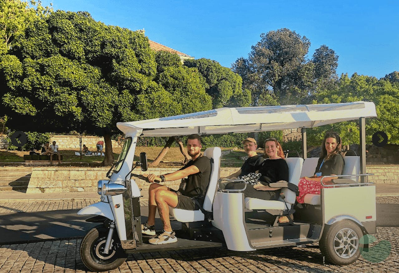 Panorama Tour of Zadar on Our Eco Tuk Tuk Vehicle