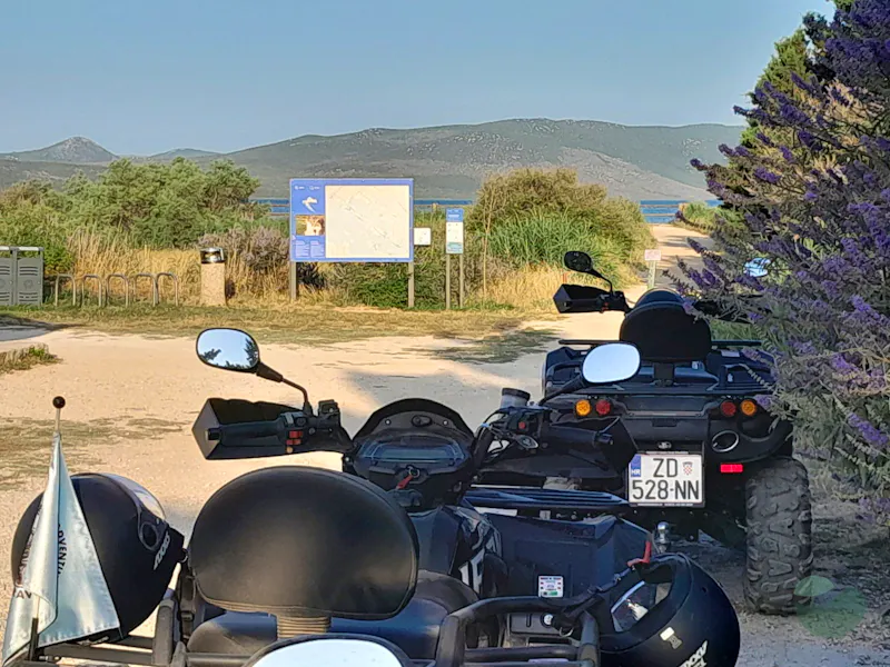 Quad Tour at Lake Vrana: Nature, Birds & Panoramic Views