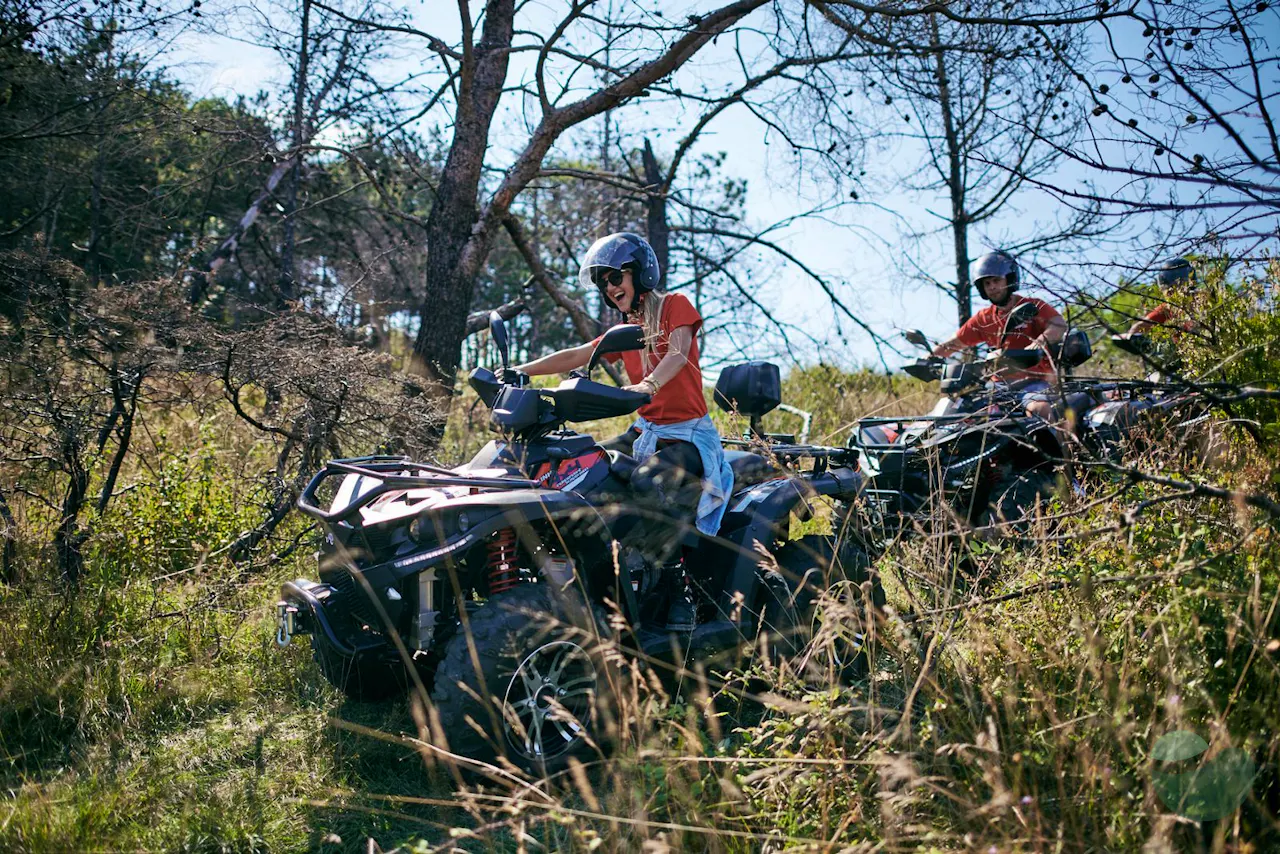 Ražanac & Ljubač quad safari with olive oil and wine tasting - Hotel Pinija