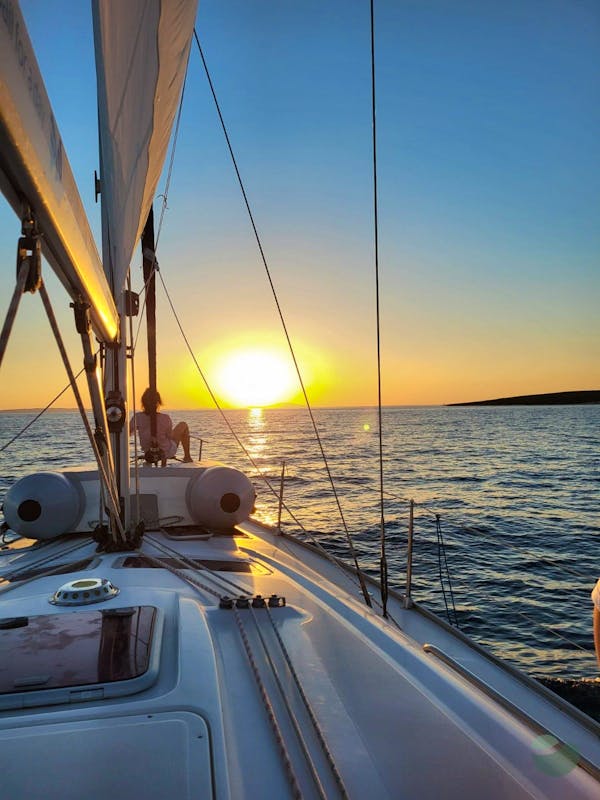 Romantic Sunset Sailing Adventure in Šimuni, Pag