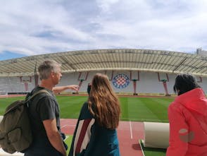 Bike Tour: Explore Split's Poljud Stadium and Enjoy a Beer