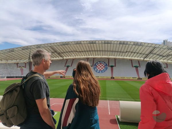 Bike Tour: Explore Split's Poljud Stadium and Enjoy a Beer